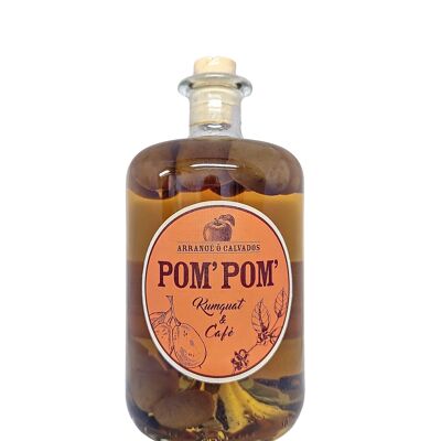 Calvados Arranged Pom' Pom': Kumquat & Coffee 70 cl