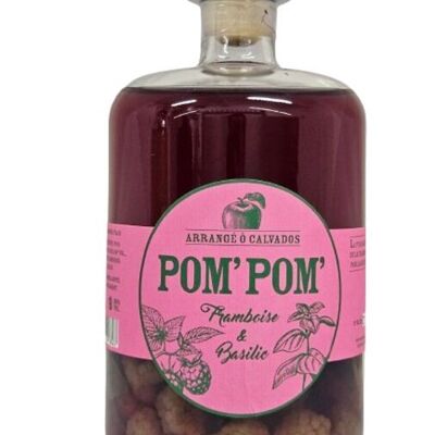 Calvados Arranged Pom' Pom': Raspberry & Basil 70 cl