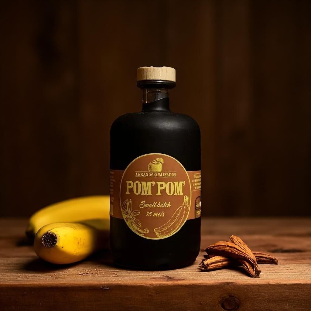 Pom' Pom' Calvados Combinato: Piccolo Lotto 18 Mesi 70 cl