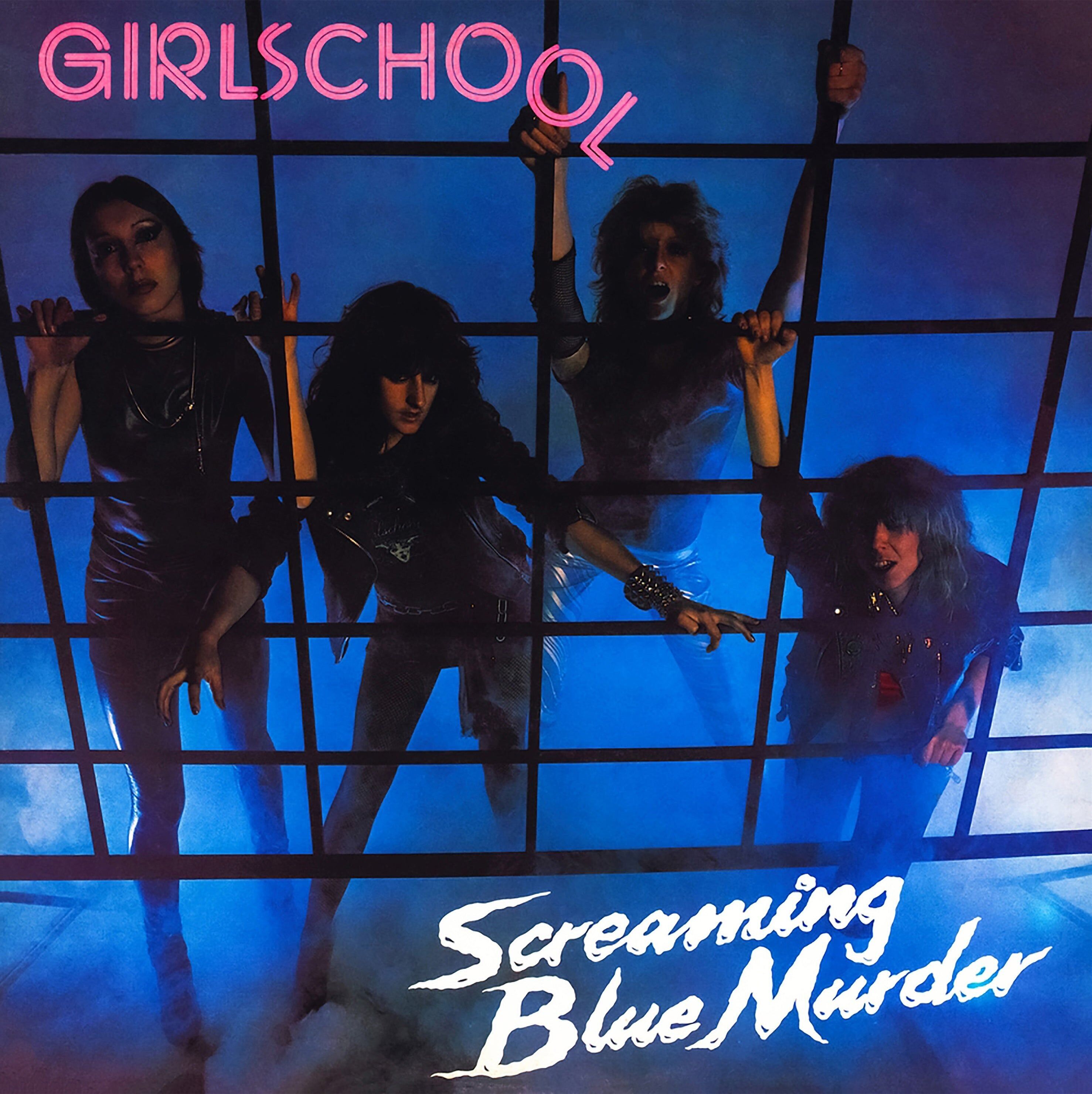 Girlschool LP – Screaming Blue Murder (Pinkes Vinyl)