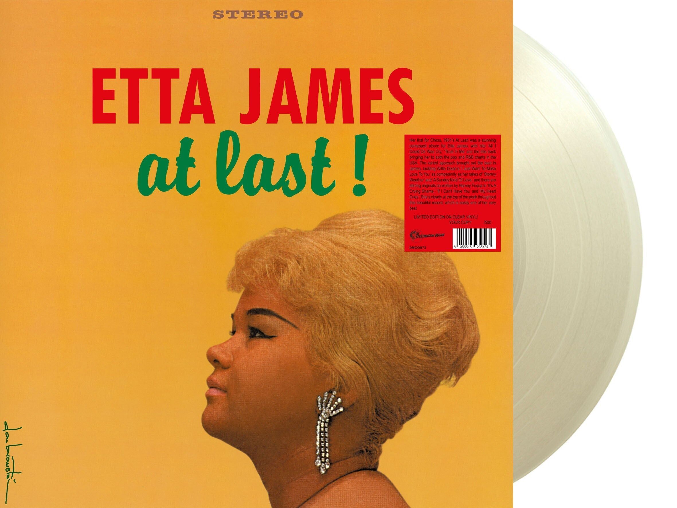 Etta James LP – Endlich!(Nummerierte Ausgabe) (Klares Vinyl)