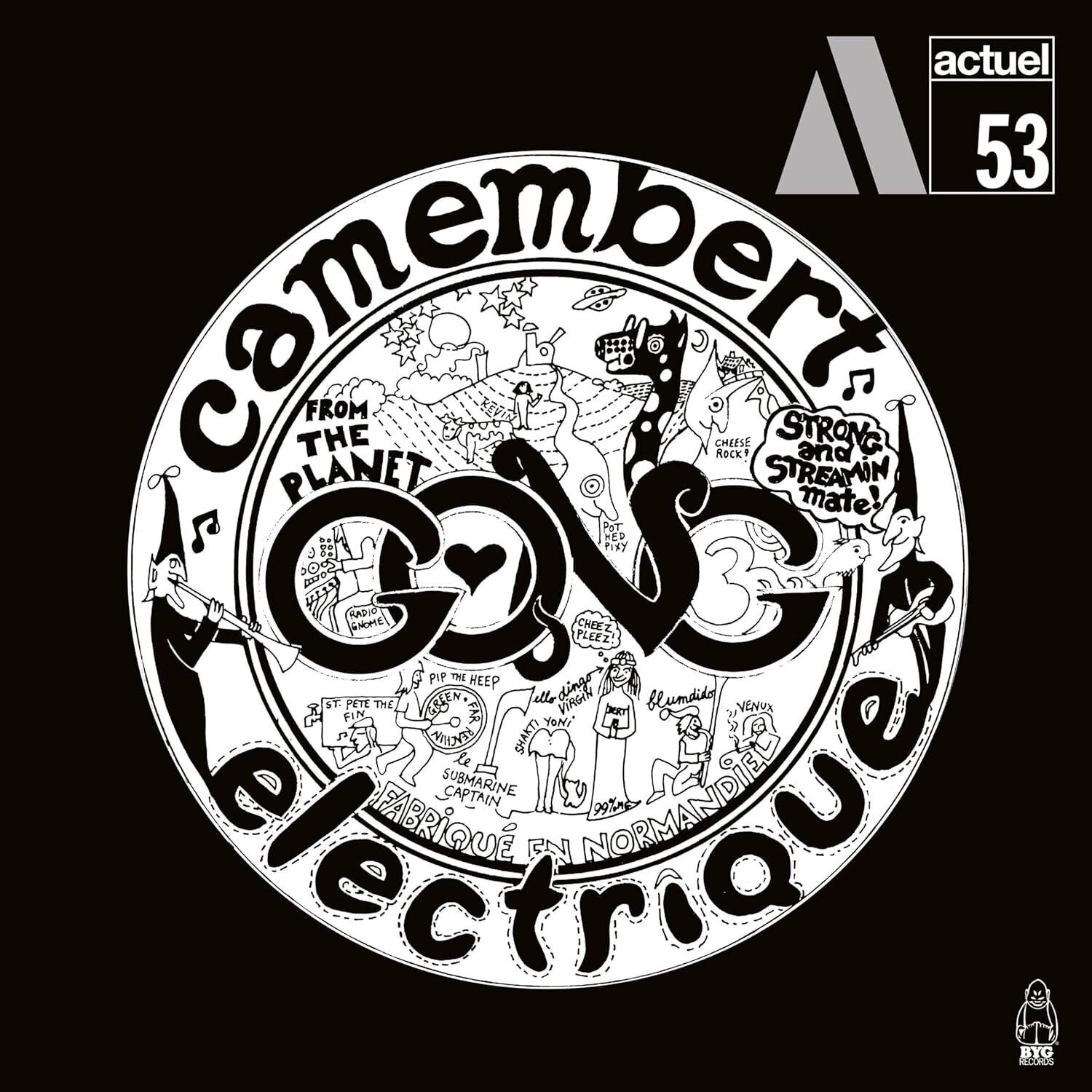 Gong LP - Camembert Electrique (Vinilo jaspeado)