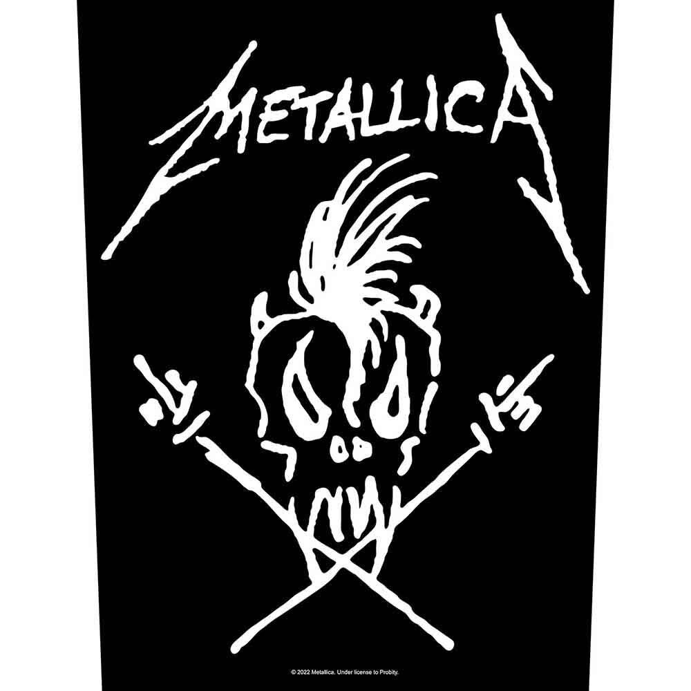 Metallica-Patches – gewebter Aufnäher – Scary Guy