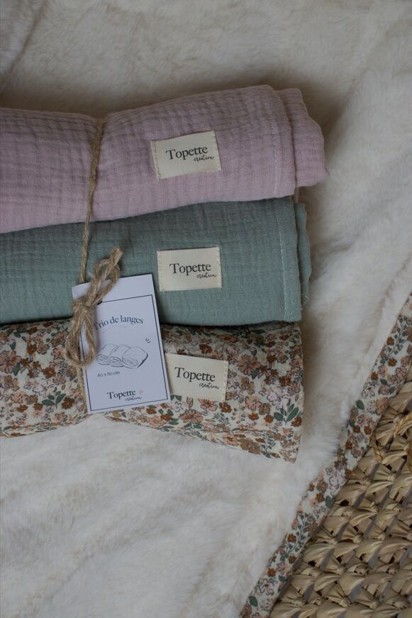 Tris di fasce Bouquet floreale