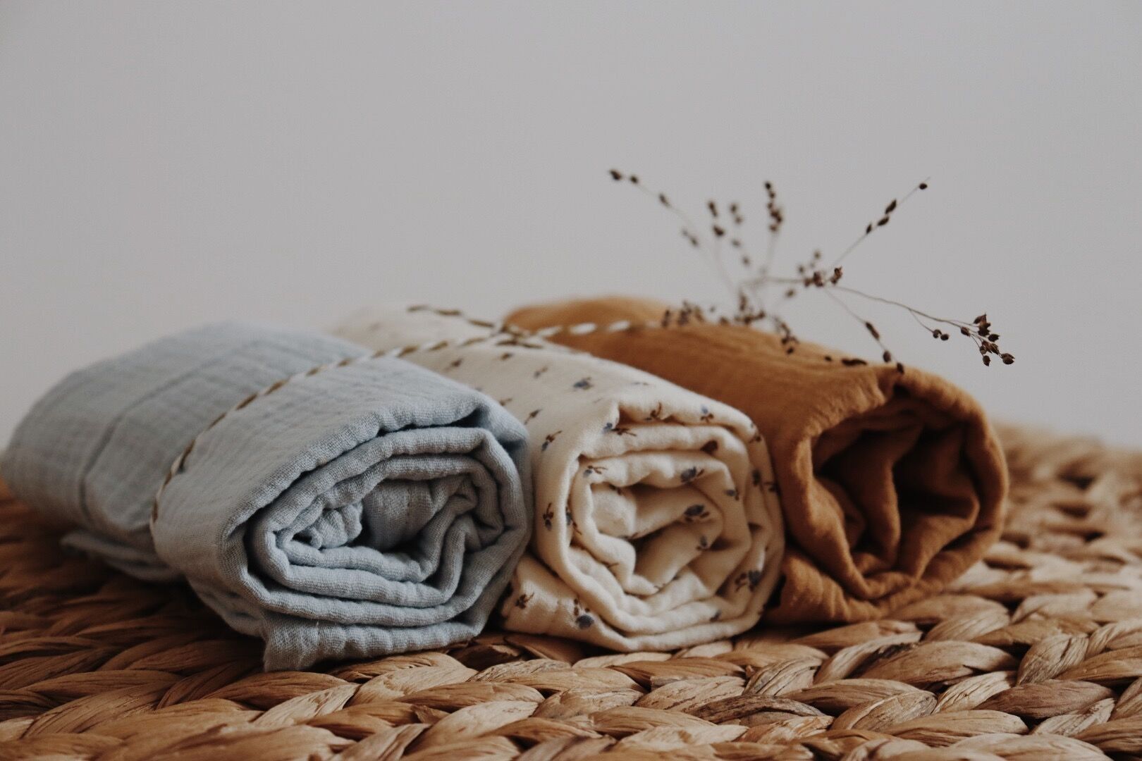 Trio di pannolini ai mirtilli