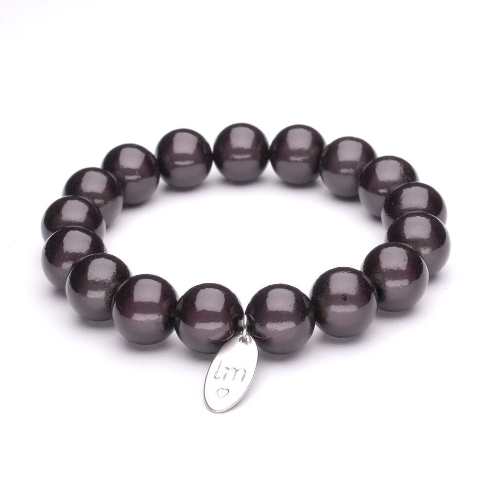 Bracciale LizzyMae Antracite 12mm