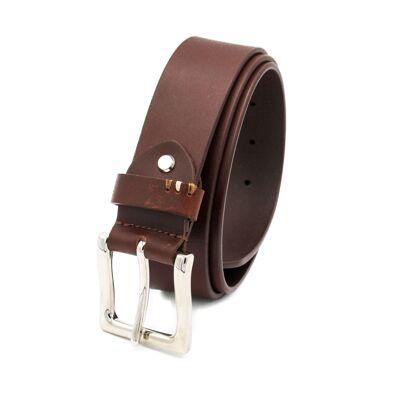 Cintura in pelle da uomo Zerimar – 39 mm – Cintura in pelle per uomo – Cintura in pelle per uomo Hebilla