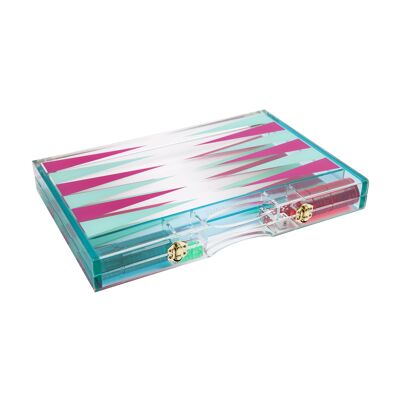 Lucite Backgammon Super Fly