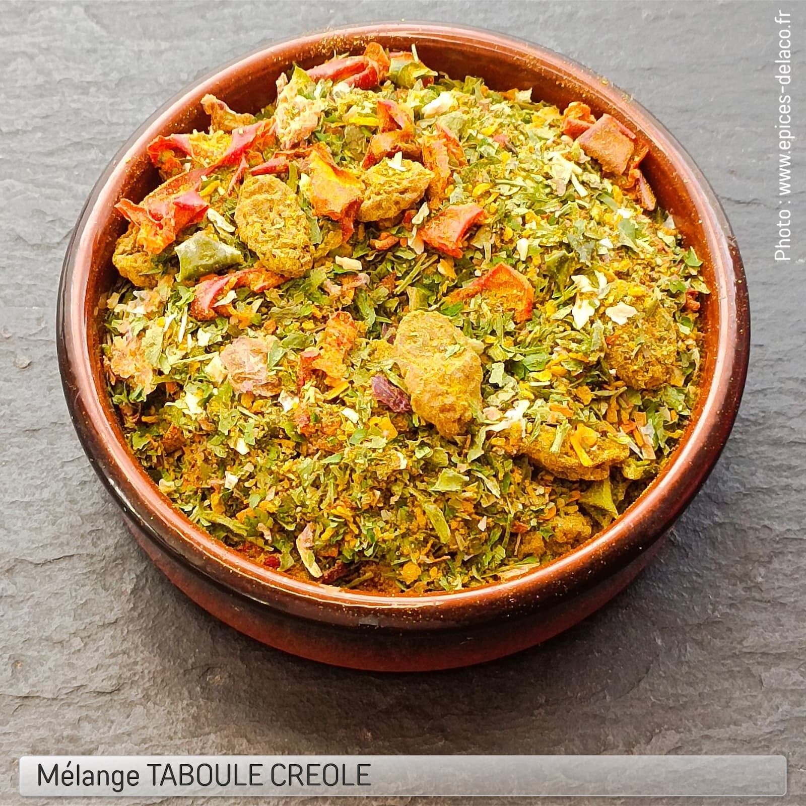 TABOULE CREOLE - mélanges d'épices, herbes, aromates