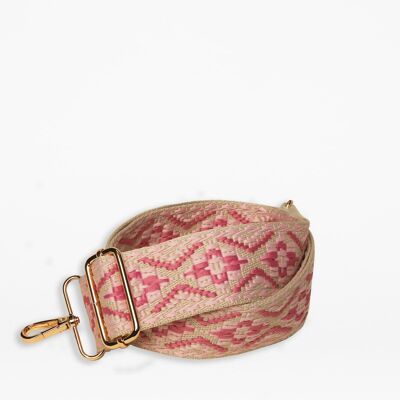 Vintage Pink Bag Strap