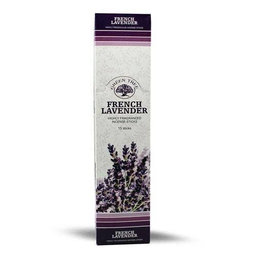 Incenso di lavanda francese Green Tree 15 bastoncini