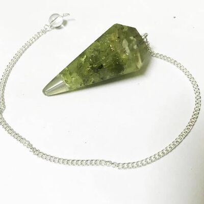 PENDOLO ORGONE-PERIDOT