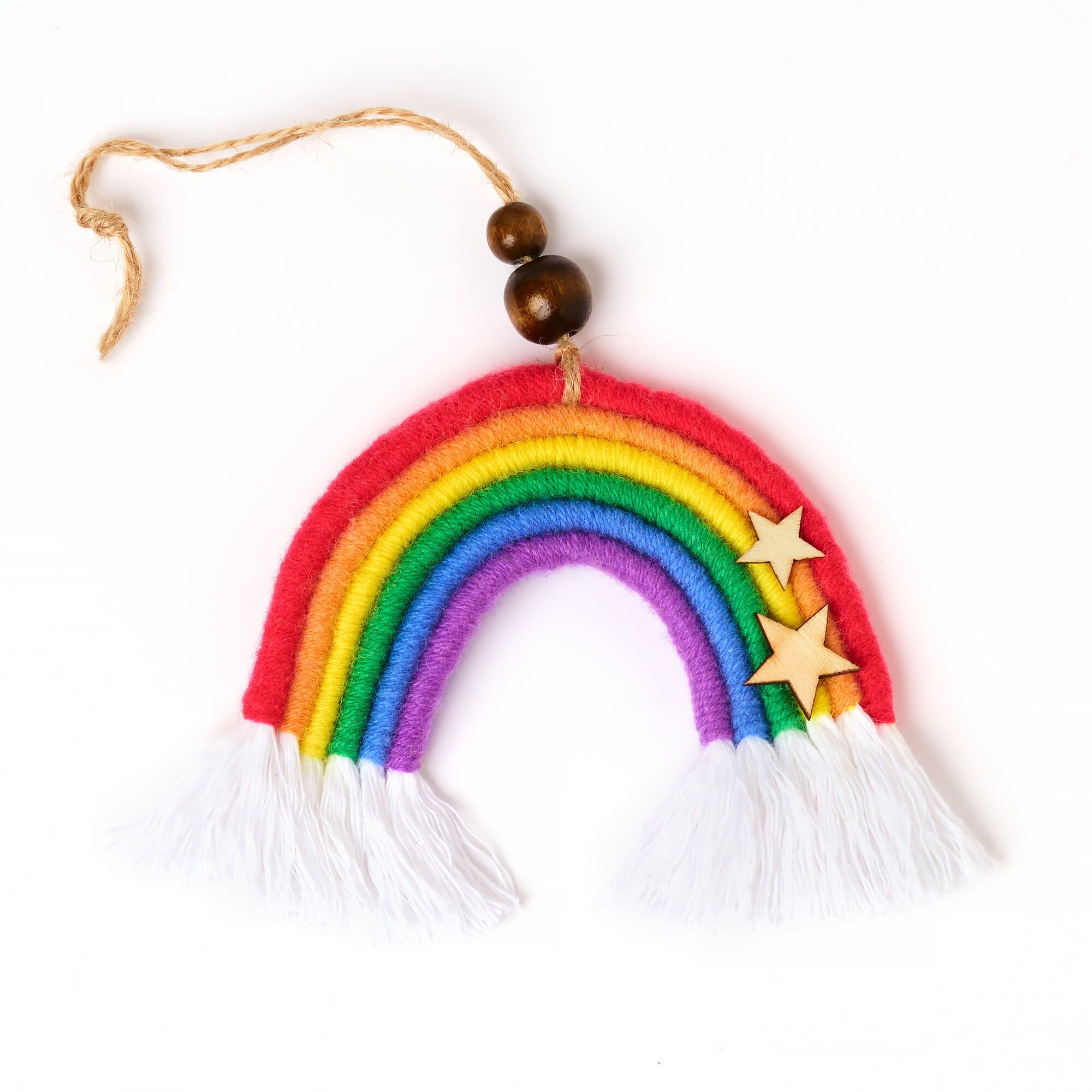 Artigianato fatto a mano - Ciondoli arcobaleno per decorazioni