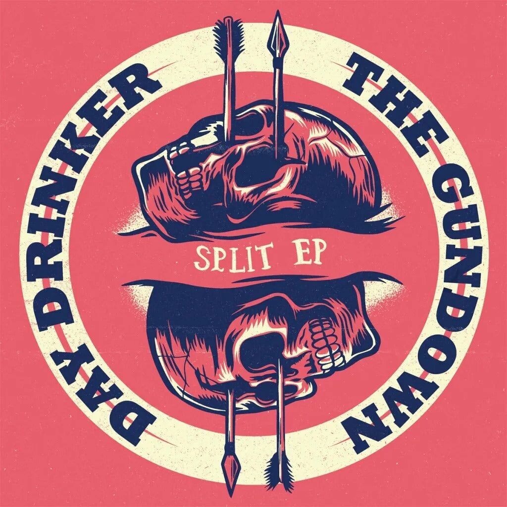 Day Drinker / The Gundown LP - Day Drinker / The Gundown Split (Vinile Bone)
