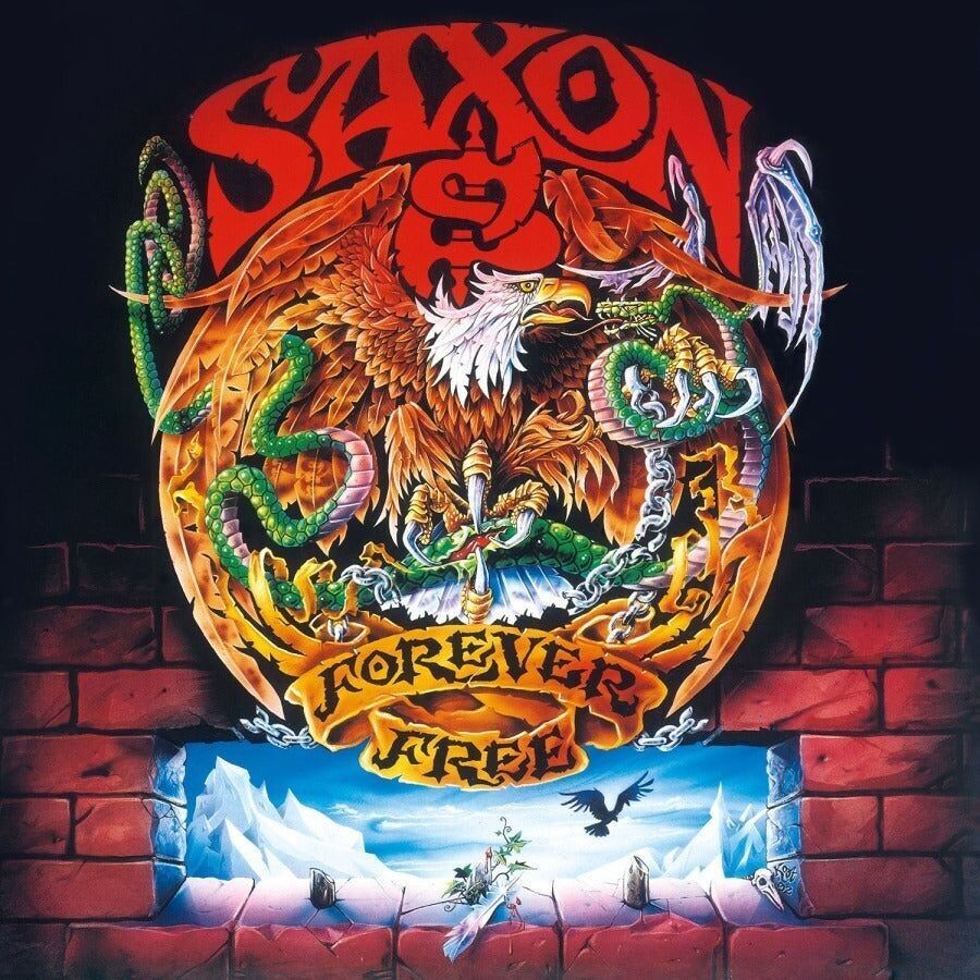 Saxon LP - Forever Free (1Lp coloré)