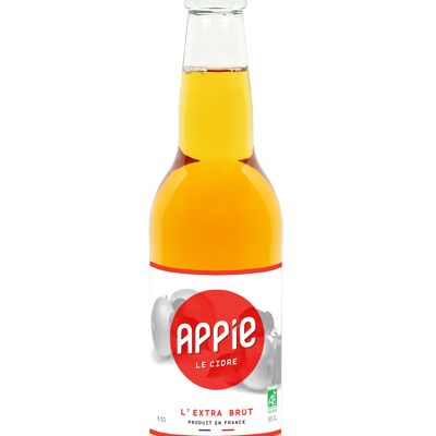 APPIE CIDER - ORGANIC EXTRA BRUT 6.5% 33cl