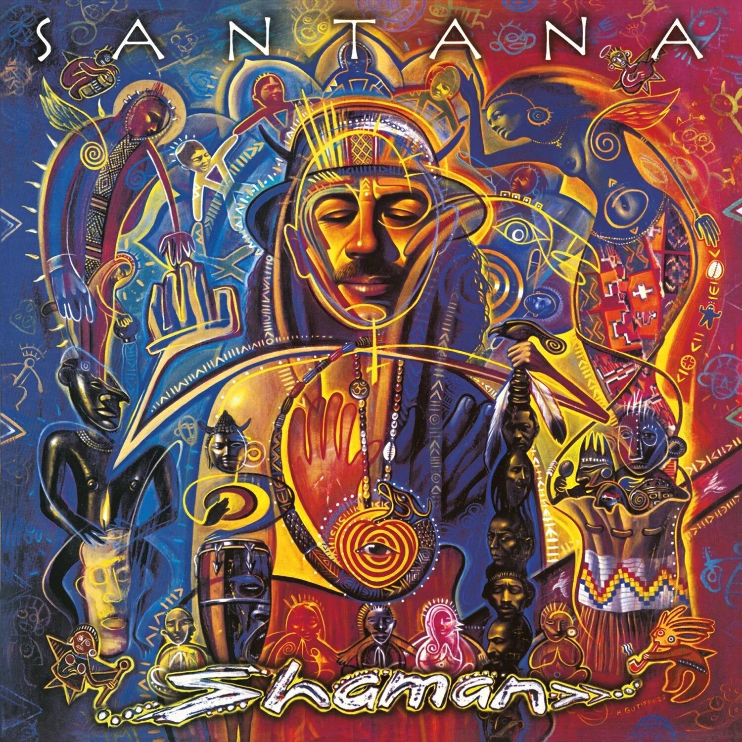 Santana LP - Shaman (2 LP en color)