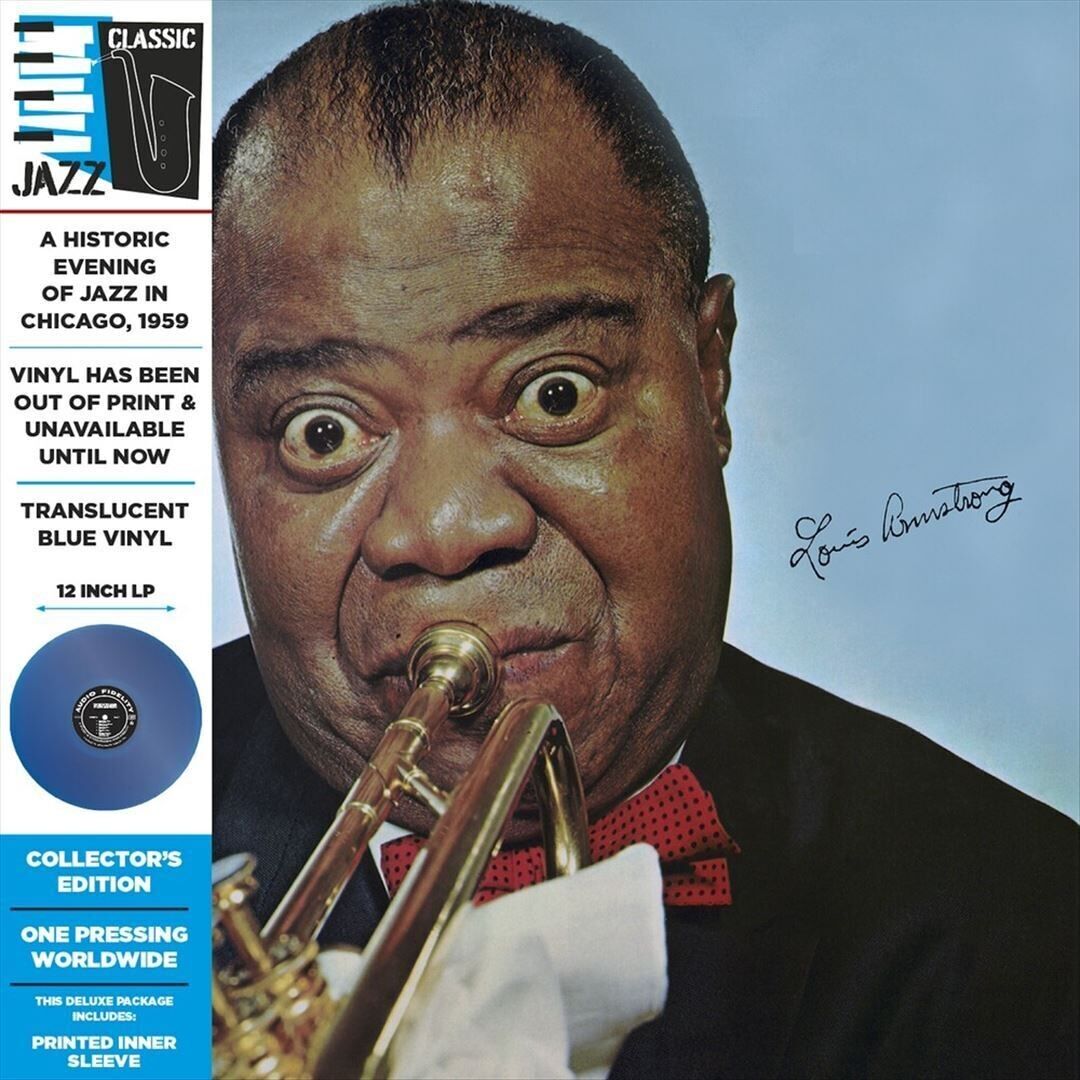 Louis Armstrong LP - L'album definitivo di Louis Armstrong (Audio Fidelity) (Vinile blu)