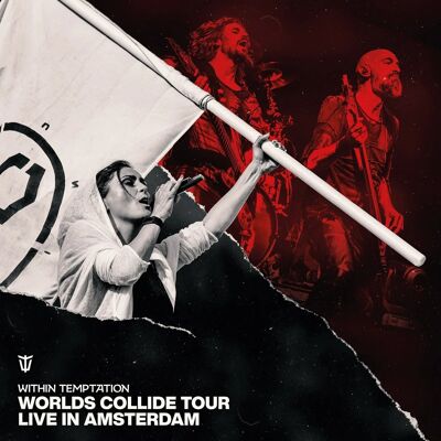 Within Temptation LP - Worlds Collide Tour - Live In Amsterdam (2Lp Bianco Marmo)