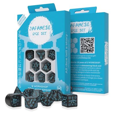 Q WORKSHOP 20 years: Japanese Dice Set