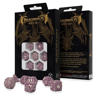 Dracopolis The Yucatan Featherwing Dice Set Q-WORKSHOP