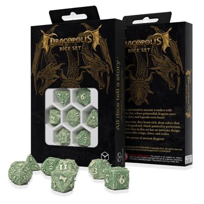 Dracopolis The Andean Longneck Dice Set Q-WORKSHOP