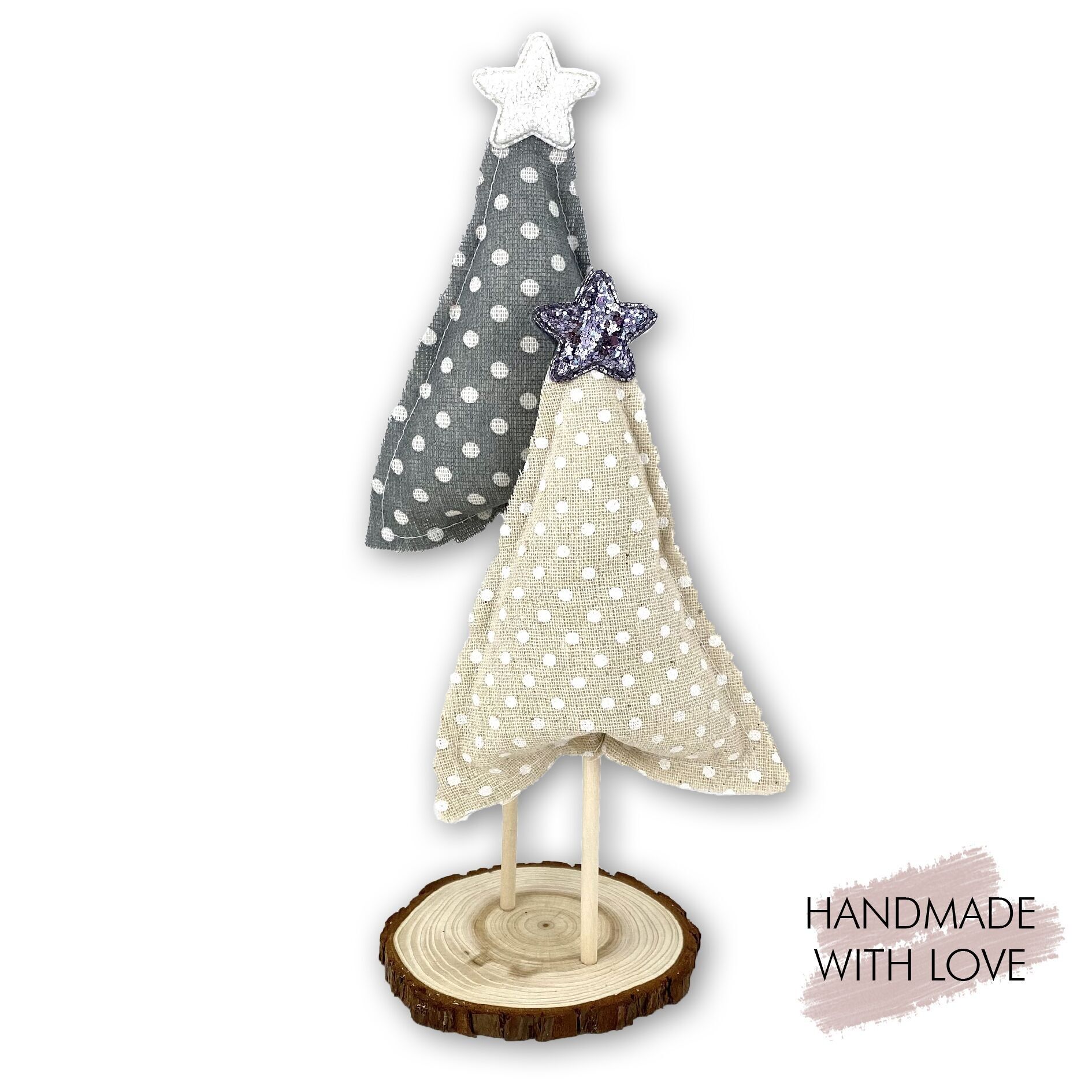 Set di 2 punti albero in tessuto VE4