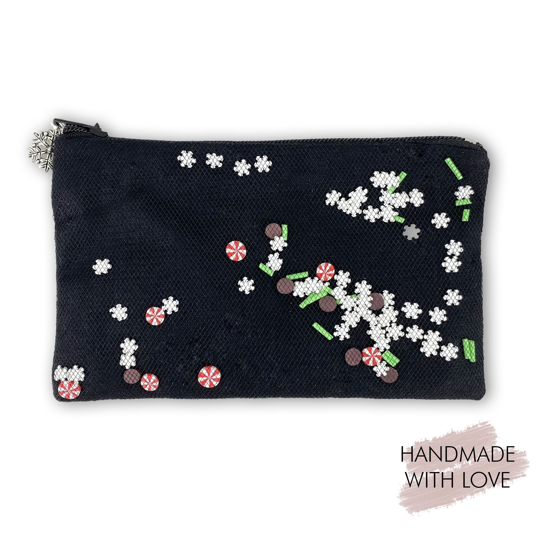 Mini billetera 3D Navidad/nube VE4