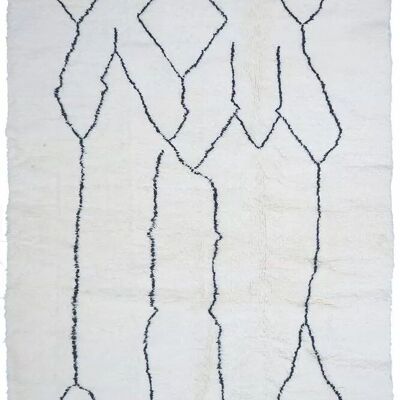 Handmade Berber rug Beni Ouarain 57
