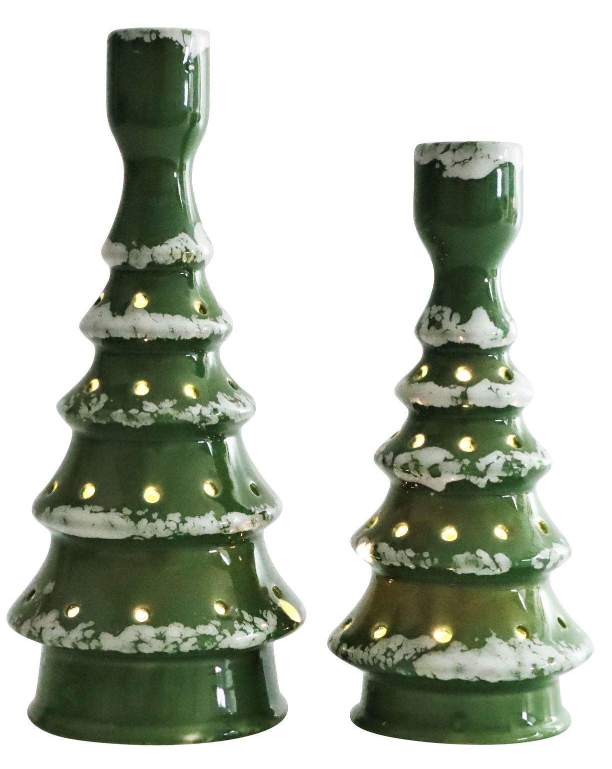 LED-BAUMLEUCHTER SILVA  2 TEILIGES SET (HOFF1848)