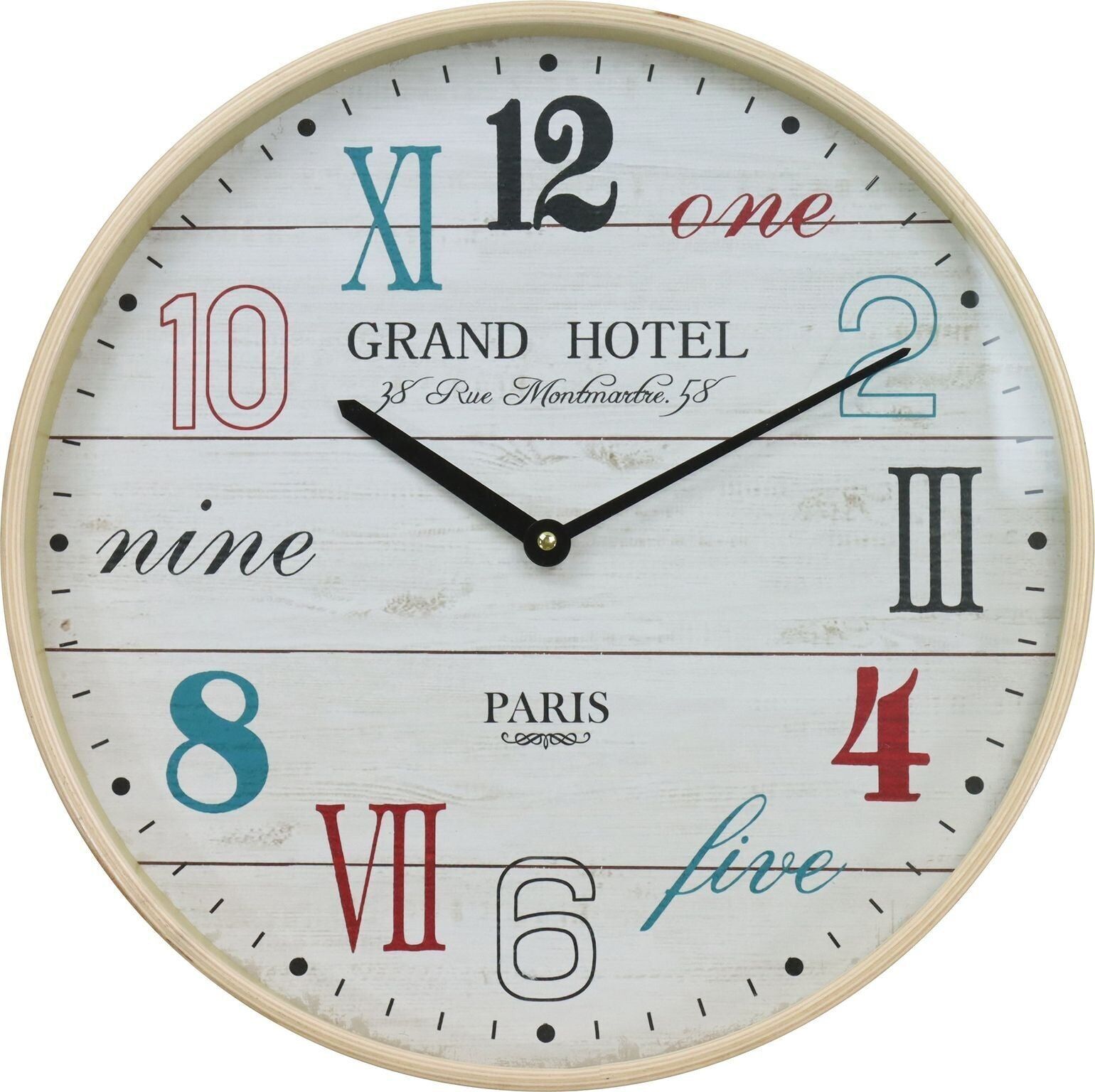 OROLOGIO DA PARETE MONTMARTRE (HOFF1944)