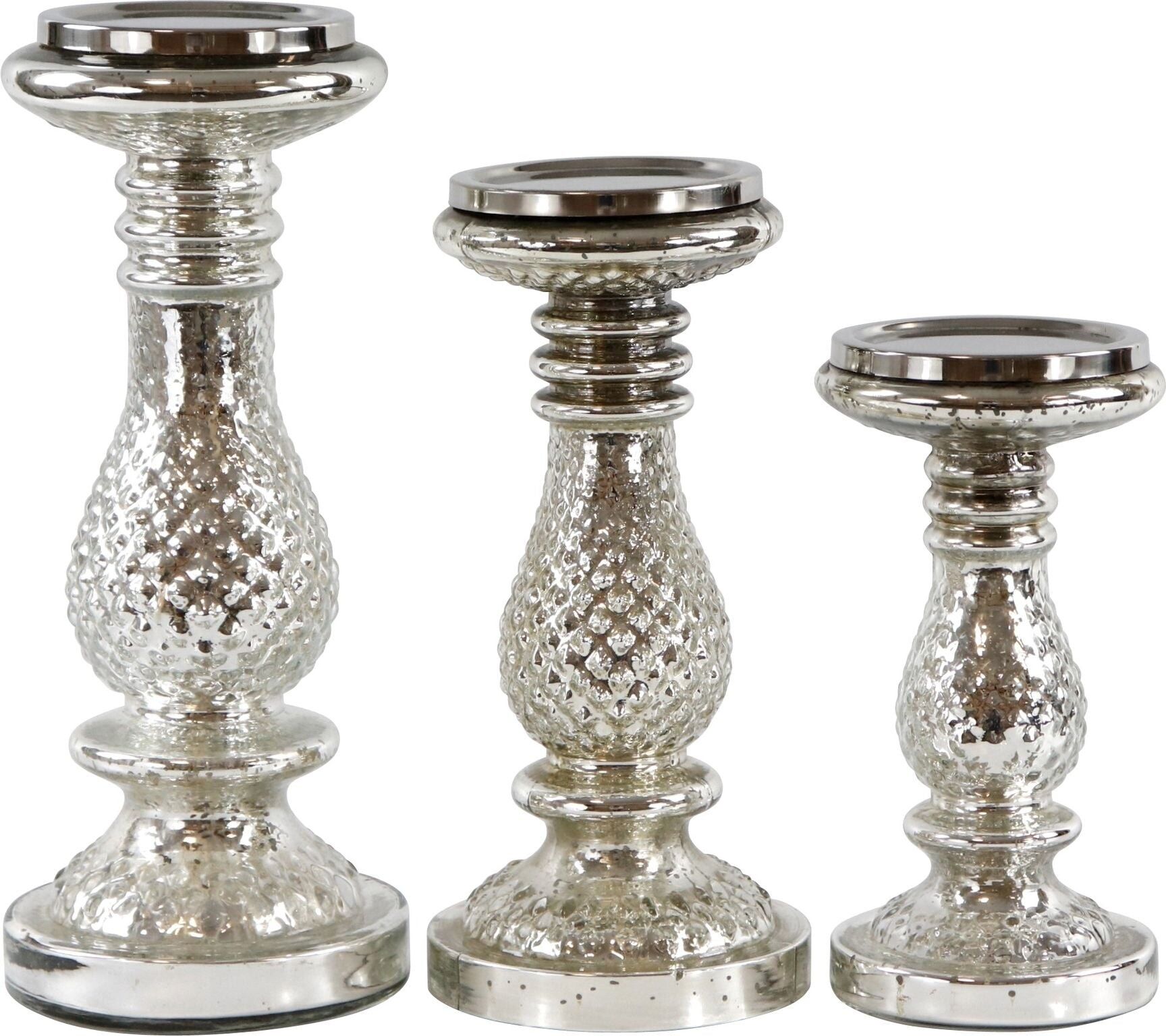 LAMPADARIO TRIO BASILICA SET 3 PEZZI (HOFF2640)