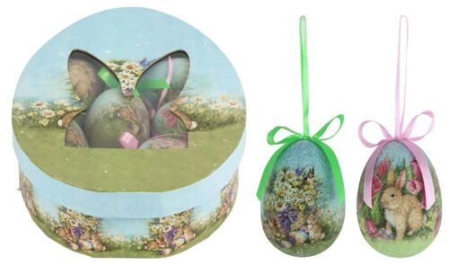 EIER IN BOX NOSTALGIC FLOW  9 TEILIGES SET (HOFF2050)