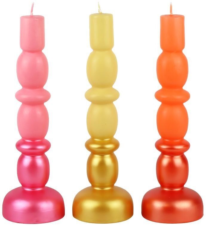 CANDELE TRIO AMALFI SET 3 PEZZI (HOFF3019)