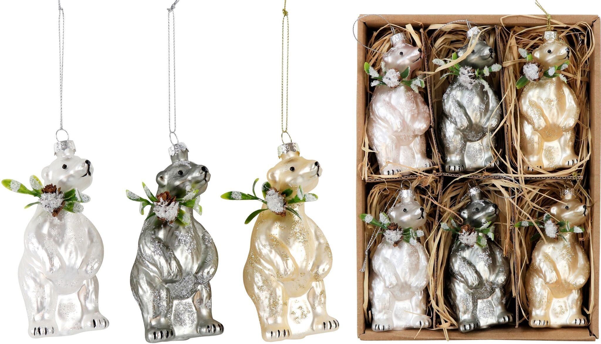 VINTAGEBOX BÄREN  6 TEILIGES SET (HOFF3118)