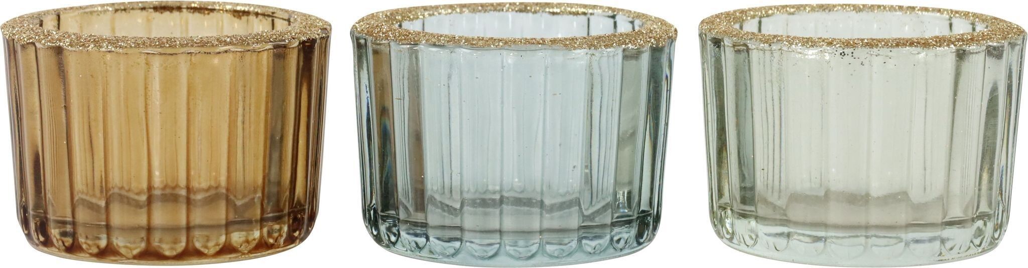 PORTA CANDELA LEGACY SET 3 PEZZI (HOFF3212)