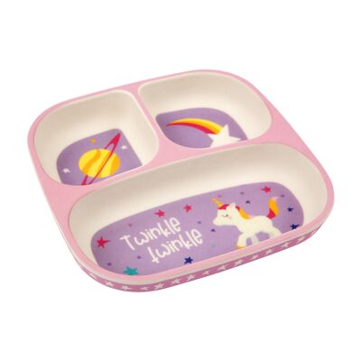 Eco Kids Plate Stardust