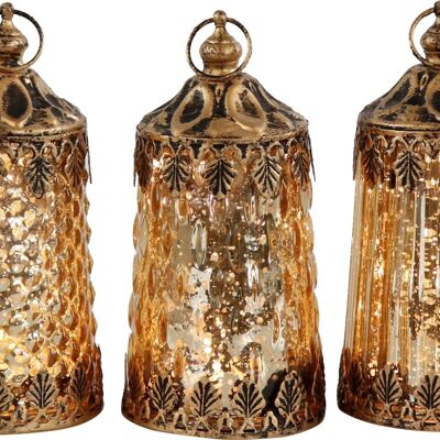 SET 3 PEZZI LUCI LED SAMARKANT (HOFF1464)
