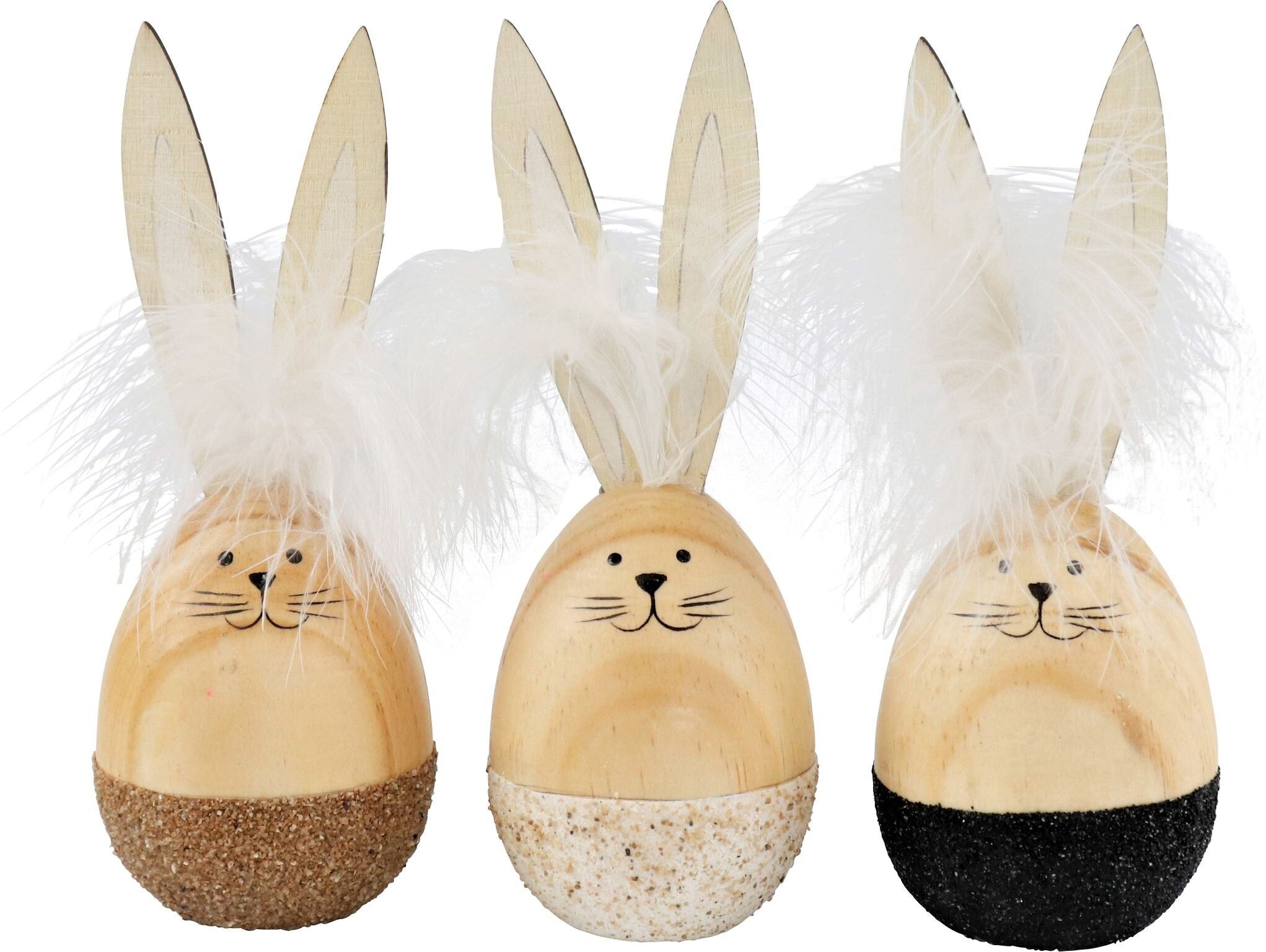 SET 3 PEZZI CONIGLIETTO ORECCHIE LUNGHE (HOFF2024)