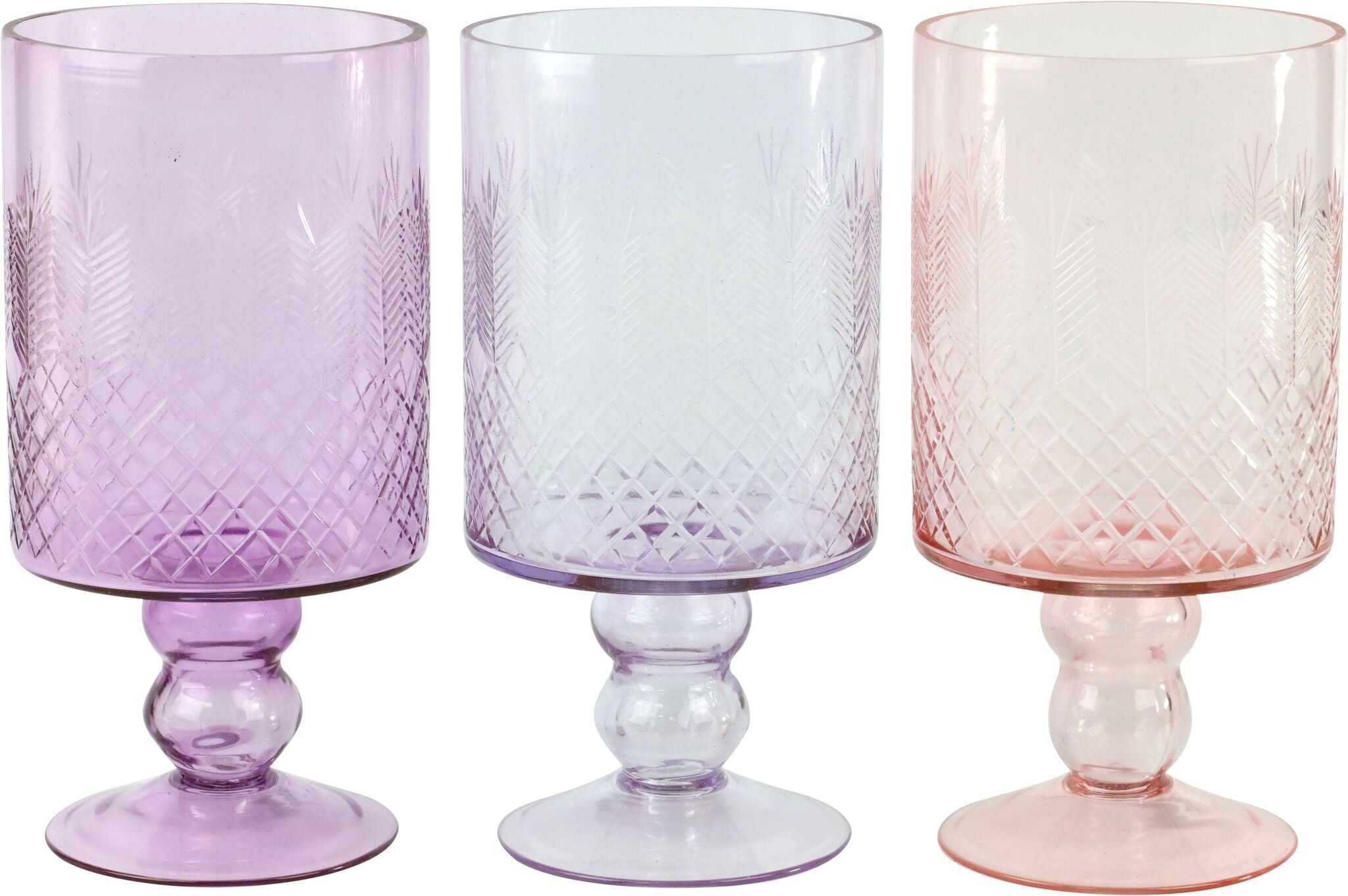 GLASPOKAL BERRY  3 TEILIGES SET (HOFF3775)