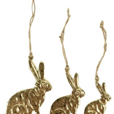 CINTRE ORNEMENTAL LAPIN ENSEMBLE DE 3 PIÈCES (HOFF5295)