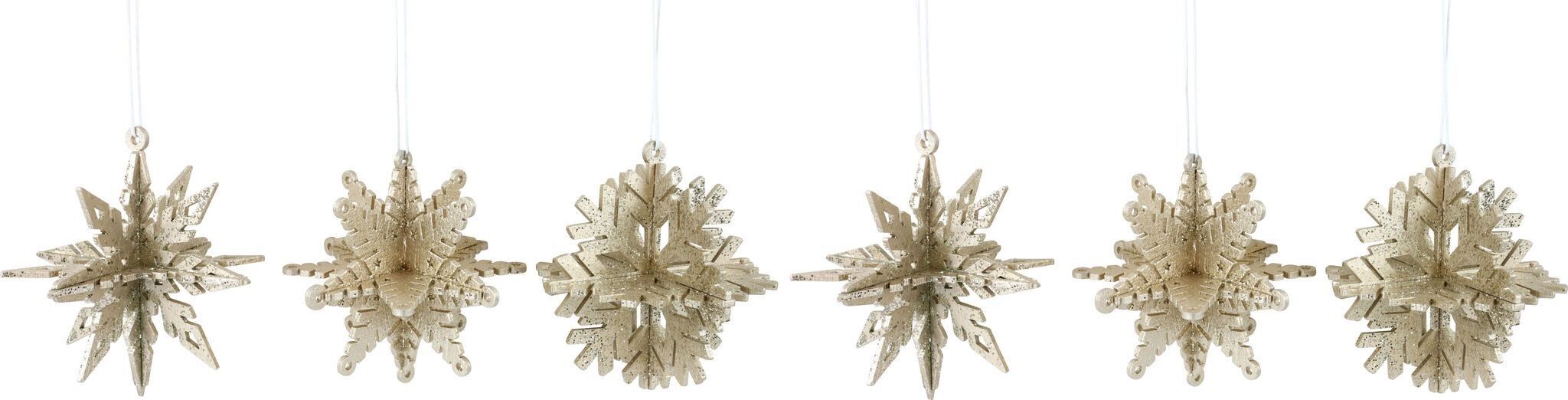 SET 6 PEZZI STELLA 3D STELLE (HOFF5365)