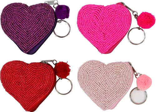 PERLENTÄSCHCHEN HAPPY HEARTS  4 TEILIGES SET (HOFF5457)