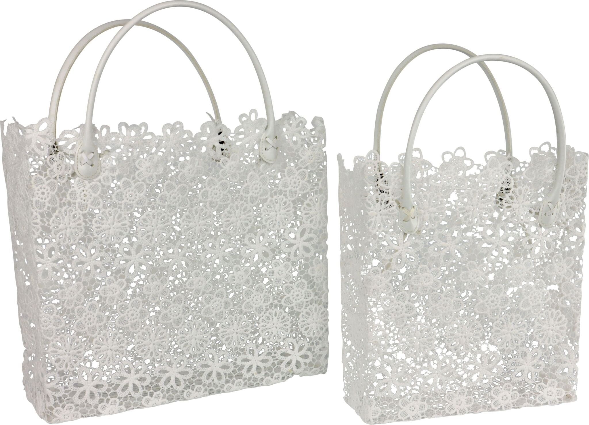 BORSE A CESTO IN PIZZO SET 2 PEZZI (HOFF5603)