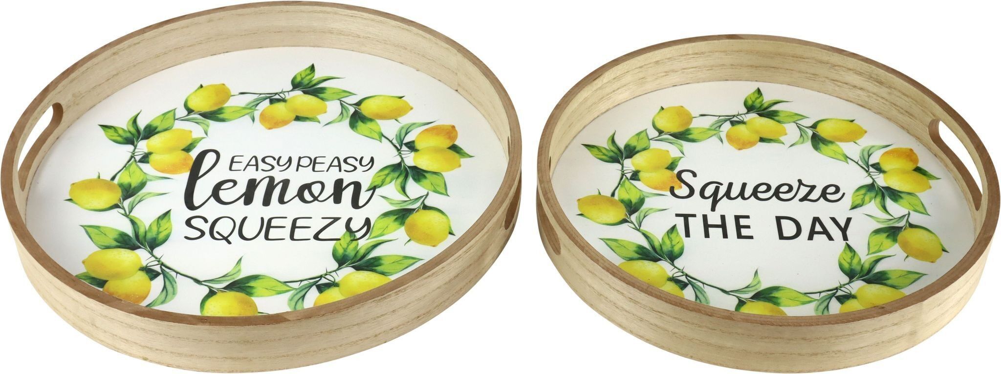 VASSOI LUCKY LEMON SET 2 PEZZI (HOFF5922)