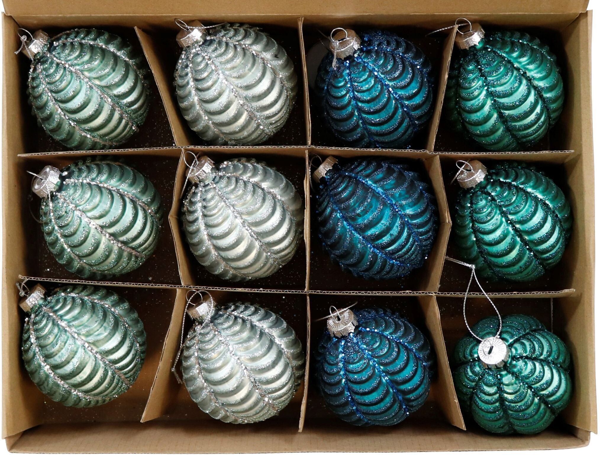 ESPOSITORE ECLECTIC VERDI SET 12 PEZZI (HOFF6597)