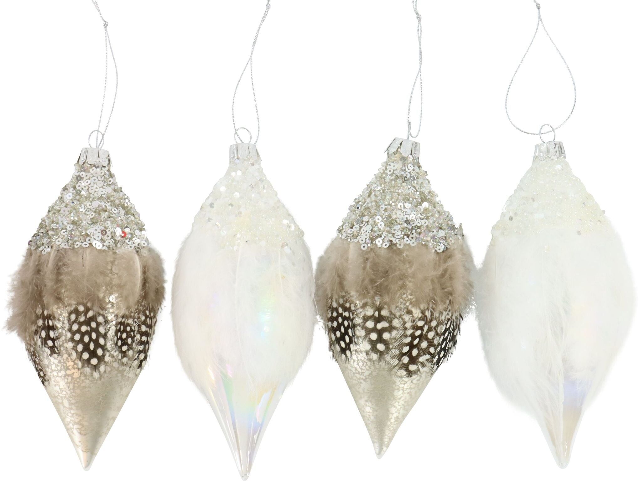 GLASZAPFEN FEDERN  4 TEILIGES SET (HOFF6807)