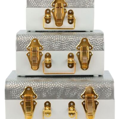 COFRE MALETA TESORO SET 3 PIEZAS (HOFF6906)