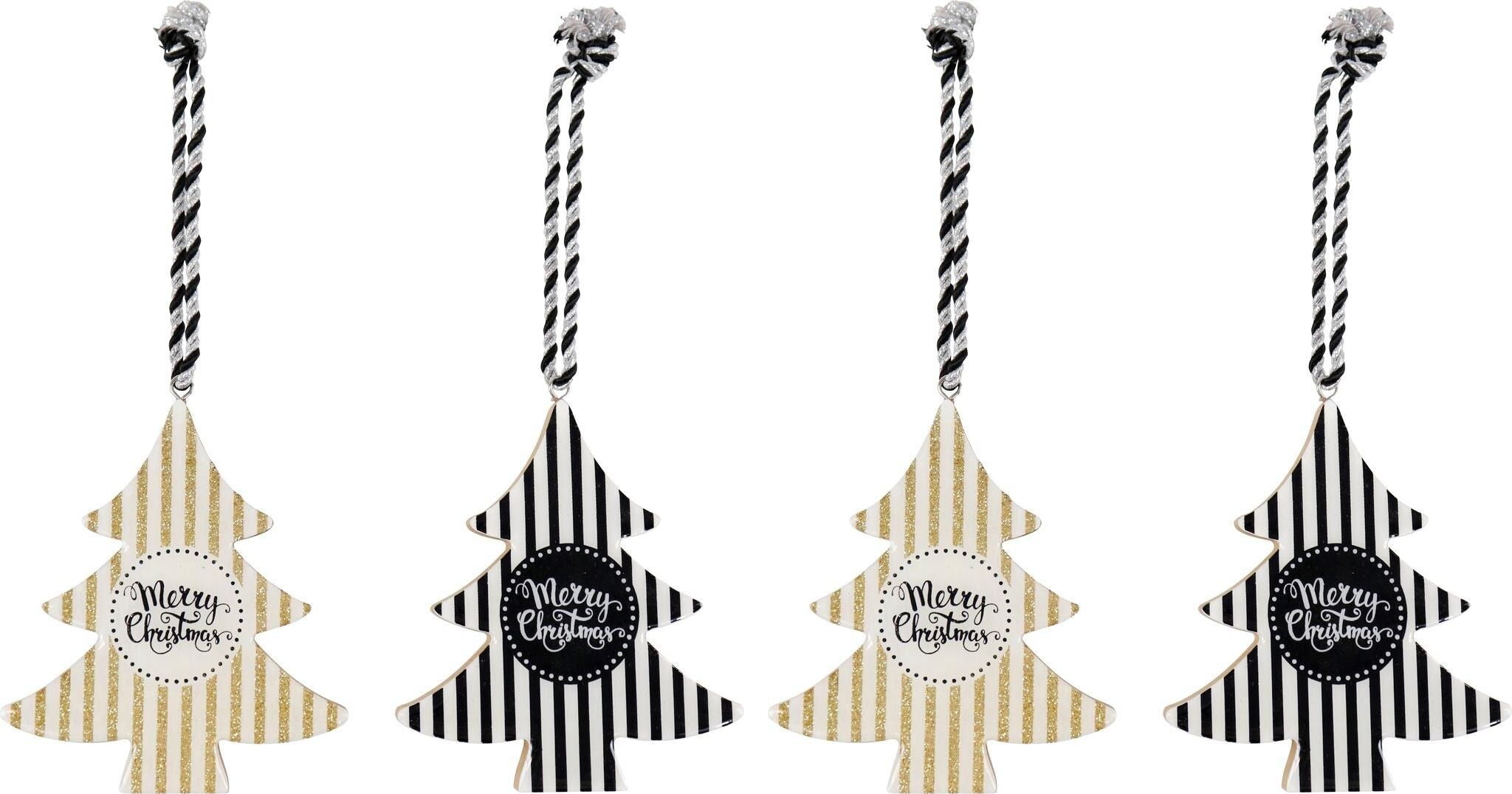 ALBERI APPENDIABITI IN LEGNO SET 4 PEZZI (HOFF7037)