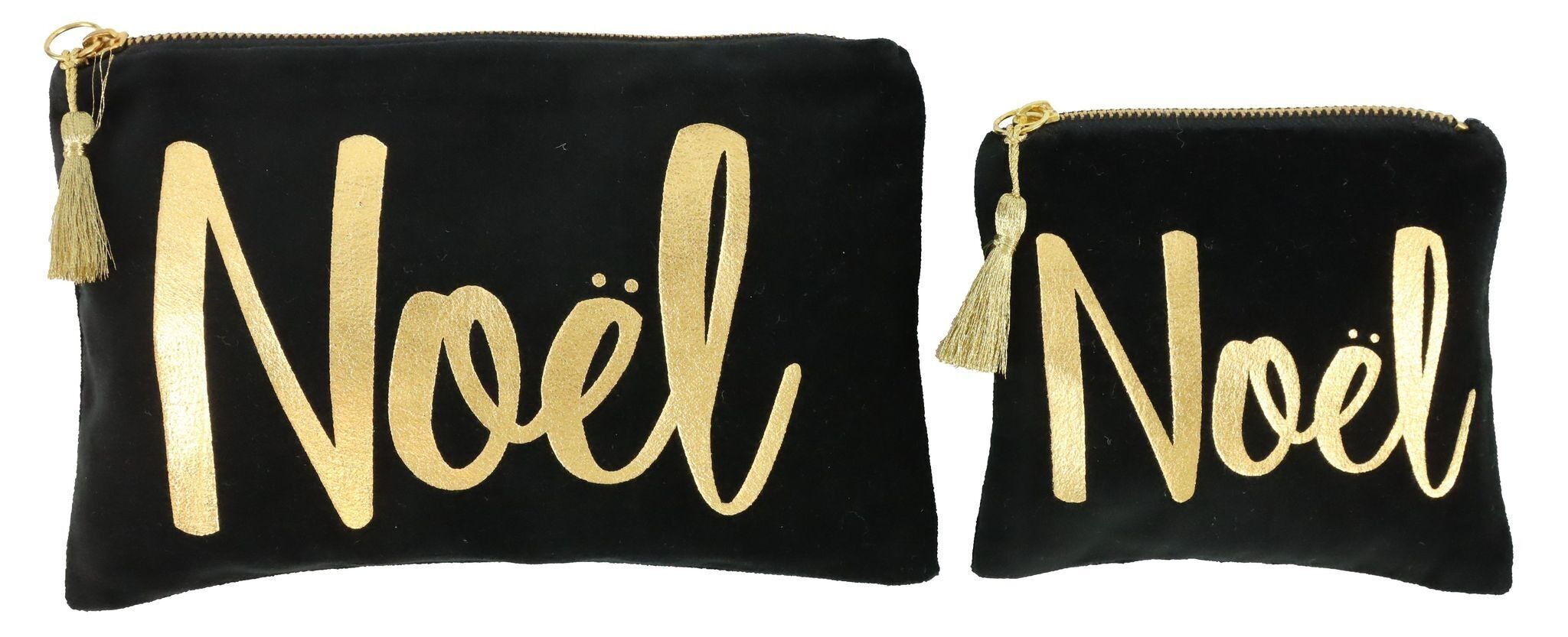 VELVET BAG NOEL 2 PIECE SET (HOFF7191)